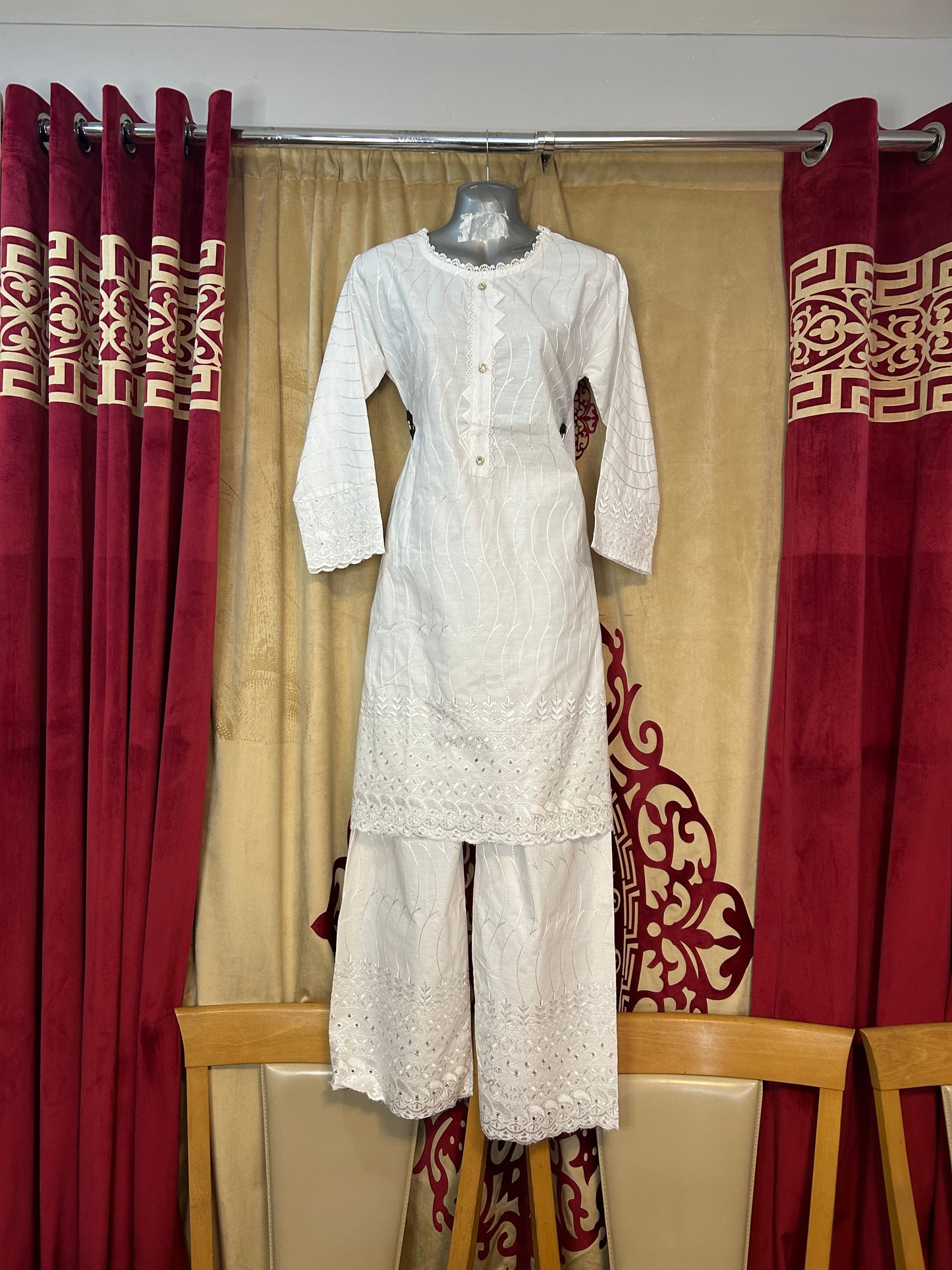 White Shalwar Kameez for Women - Pakistani/South-Asian Fashion