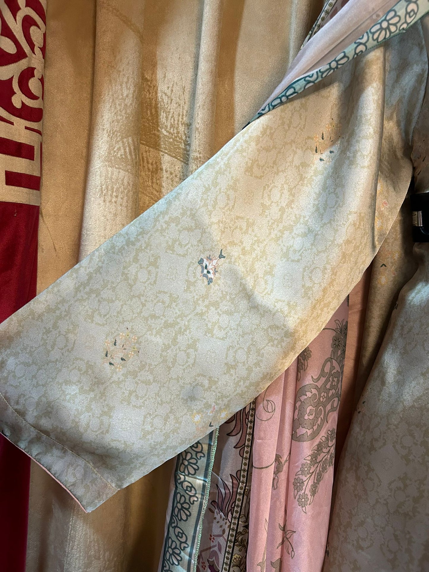 Sana Safinaz Light Green Silk Shalwar Kameez